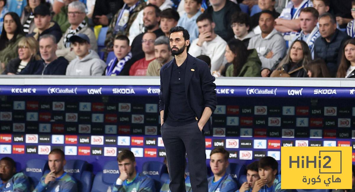 رسالة حاسمة من أربيلوا تهز غرفة ملابس ريال مدريد !